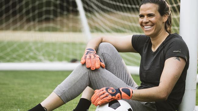 Matildas goalkeeper Lydia Williams.