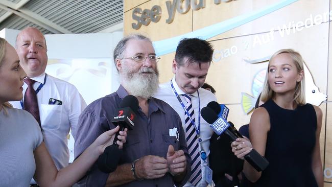 Graham Gene Potter was arrested by Queensland police at a residential property at Ravenshoe on the Atherton Tablelands on Monday. Picture: Brendan Radke