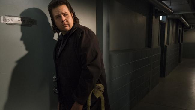 What is Eugene up to? This looks like he’s sneaking around on Negan and isn’t a traitor after all.