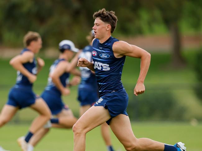 Connor O'Sullivan has impressed his teammates this pre-season. Picture: Dylan Burns/AFL Photos