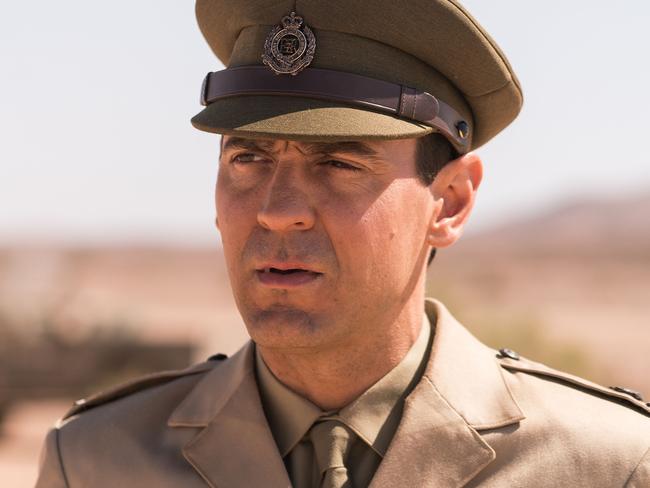 Ewen Leslie stars as Major Leo Carmichael in the TV series Operation Buffalo. Supplied by ABC-TV.