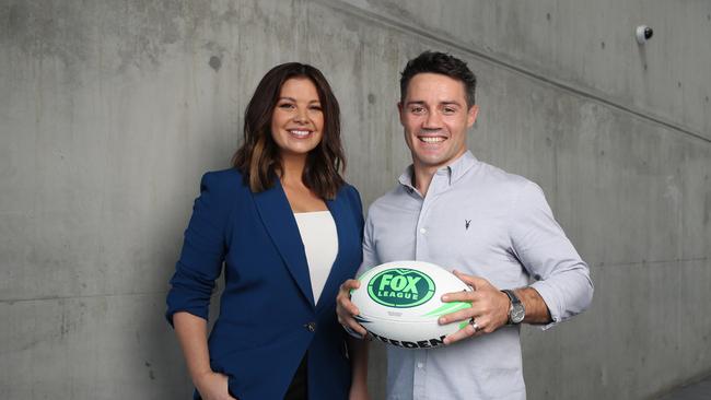 Cooper Cronk (R) didn’t hold back in his Johnson critique. Picture: David Swift.