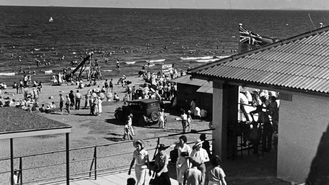 The popular building on the waterfront at Redcliffe. Picture: Courtesy of State Library