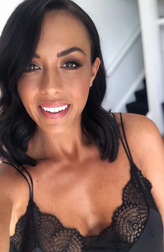 Natasha Spencer from Married At First Sight has contacted police over the topless video. Picture: Instagram