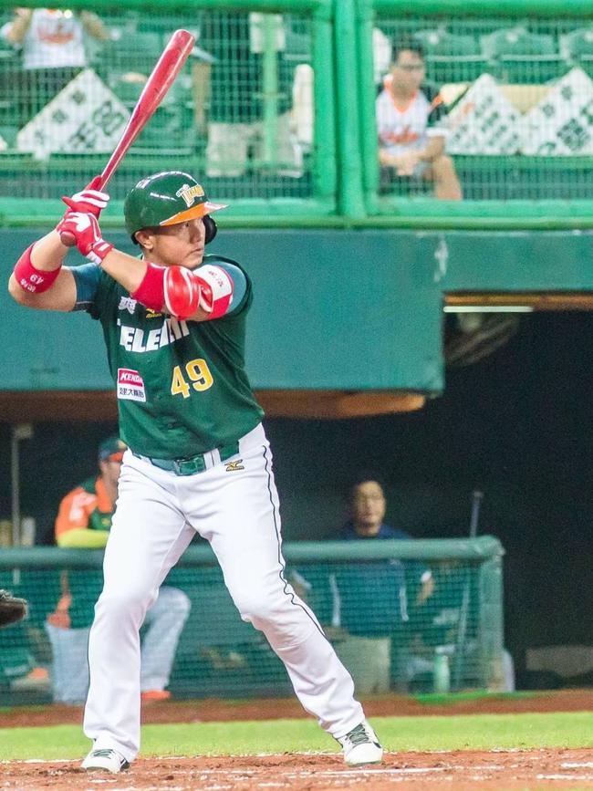 Taiwanese big hitter Chang Tai-Shan holds the all-time home run record in the Chinese Professional Baseball League. Picture: Supplied