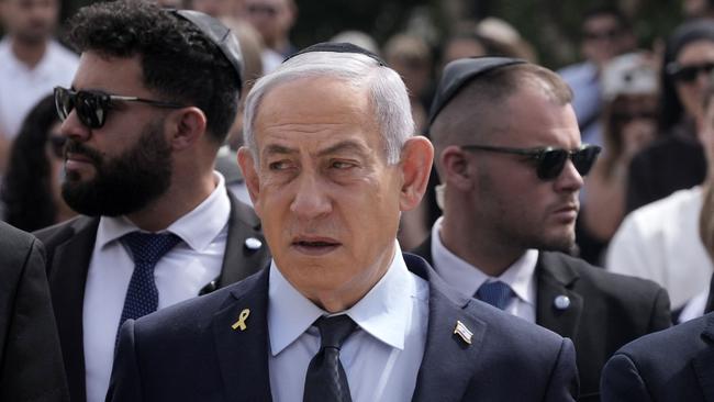 Prime Minister Benjamin Netanyahu tried to fire Ronen Bar last month. Picture: Maya Alleruzzo /AFP