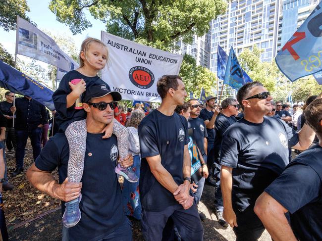 Public servants have raised concerns at the government’s job cuts. Picture: David Geraghty