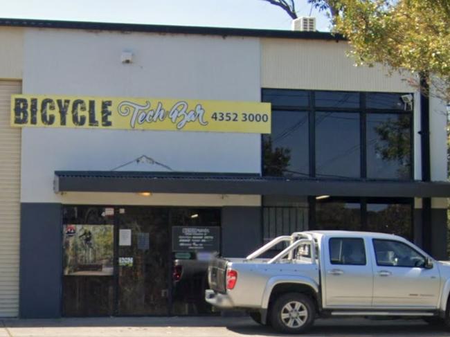The former Bicycle Tech Bar at Tuggerah will be converted into a mortuary if new plans are approved by Central Coast Council. Picture; Google