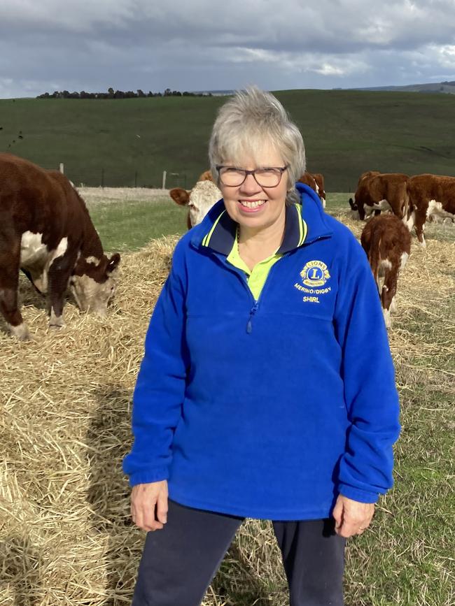 Farmer Shirley Menz, from Henty, says her biggest issue is water supply during the 'green drought'. Picture: Supplied