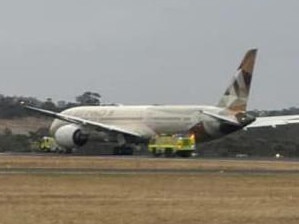 The incident happened at Melbourne Airport on Sunday night. Picture: X/Craig Minty