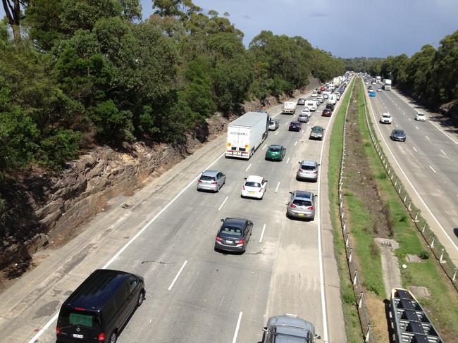 Carter was driving back to Brisbane when he was stopped in Mt White.