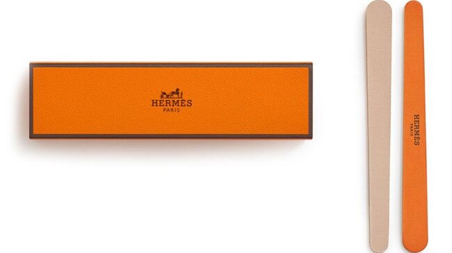 Hermès nail files. Picture: Hermès