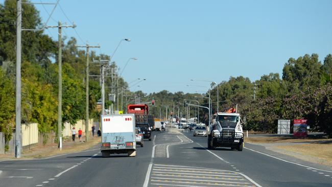 The Bruce Highway at Parkhurst. File image.