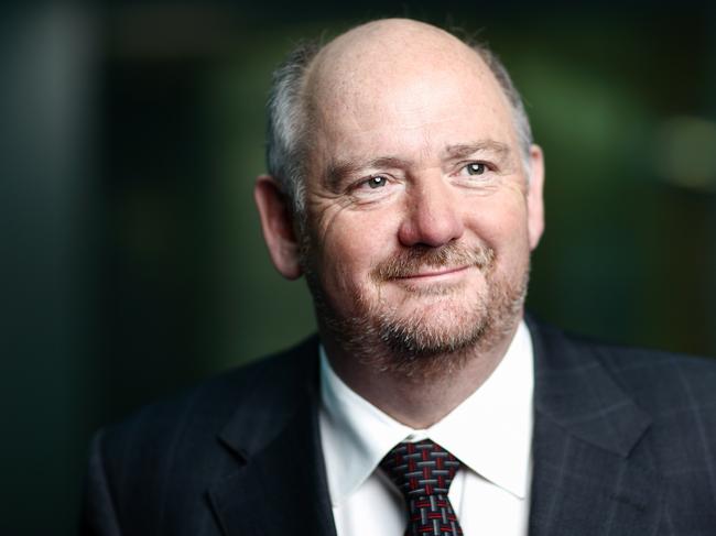 Richard Cousins, chief executive officer of Compass Group Plc, poses for a photograph following a Bloomberg Television interview in London, U.K., on Wednesday, May 11, 2016. Compass Group provides catering and support services in countries throughout the world. Photographer: Simon Dawson/Bloomberg via Getty Images