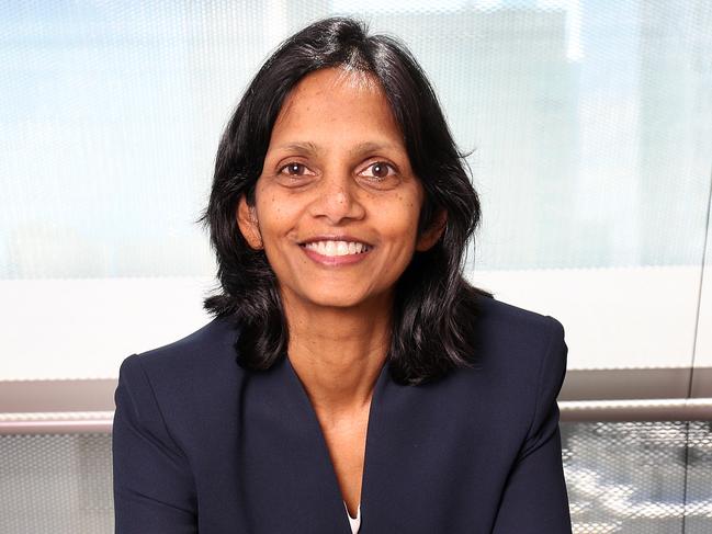 02/11/2018: Macquarie's new chief executive Shemara Wikramanayake in Sydney after announcing the half year profit results.Pic by James Croucher