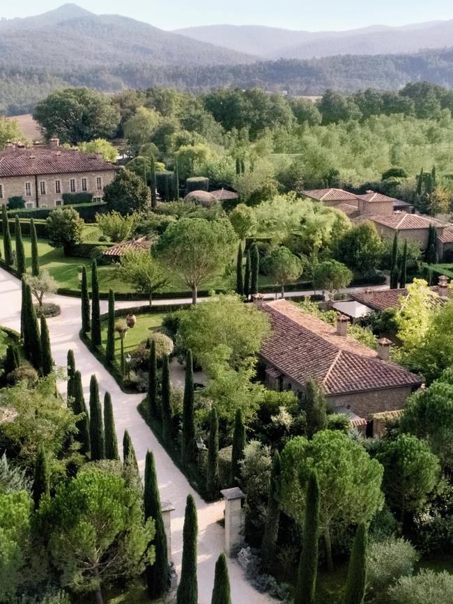 The property is in the heart of Tuscany. Picture: supplied.