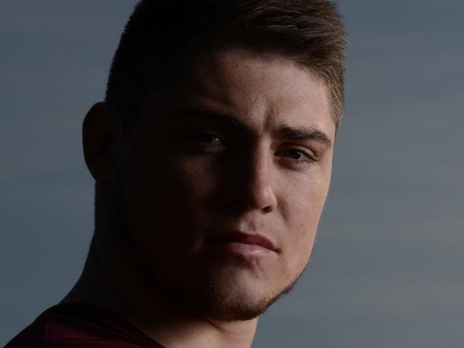 SUNBURY, UNITED KINGDOM - MARCH 12: James O'Connor of London Irish poses for a portrait during a Premiership Rugby player feature on March 12, 2014 in Sunbury, England. (Photo by Steve Bardens/Getty Images)