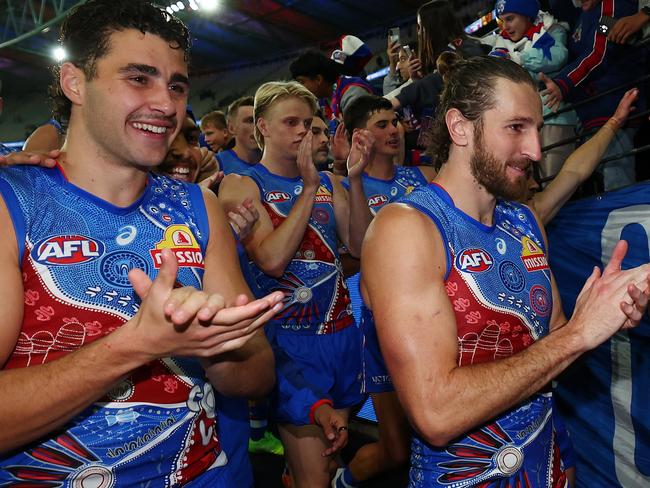The Dogs are a force to be reckoned with. Picture: Morgan Hancock/Getty Images