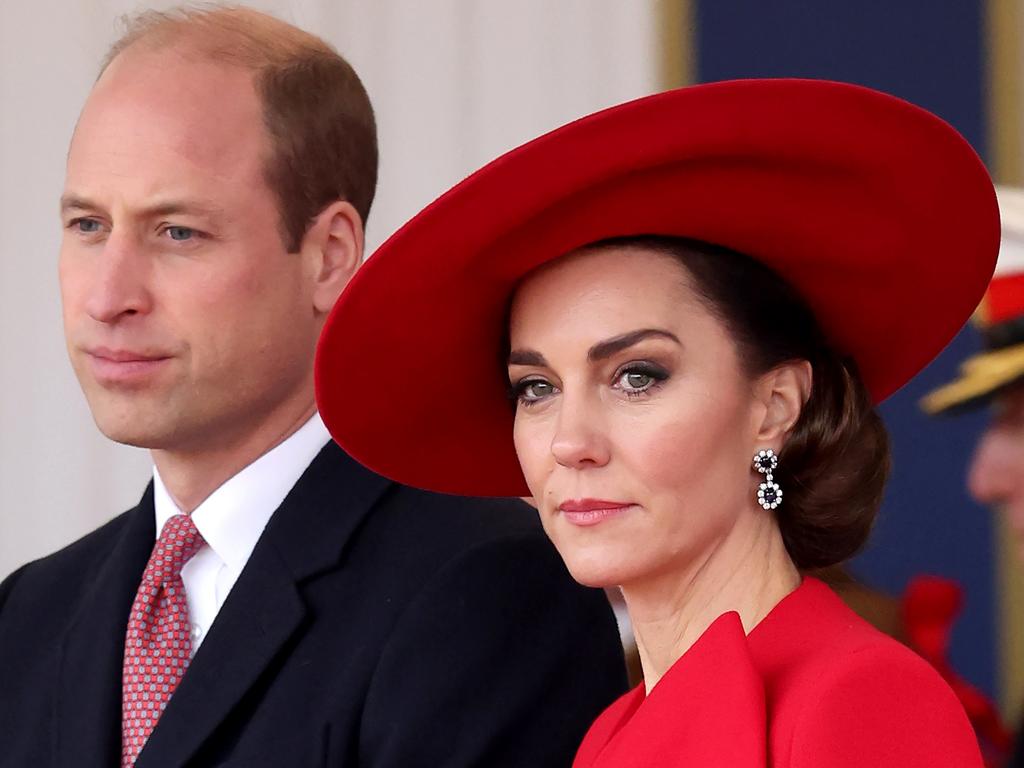 Prince William is by Kate’s side and holding down the family while she recovers. Picture: Chris Jackson/Getty Images