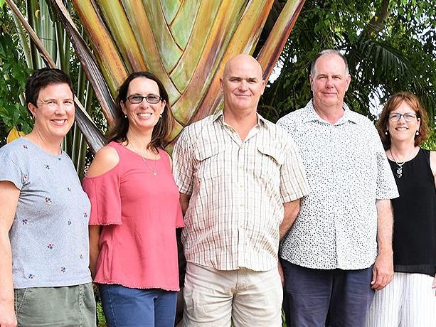 Some of the members of the Fitzroy Community Hospice board.