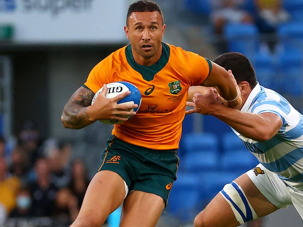 Quade Cooper was born in New Zealand but his family relocated across the ditch in his early teens. Picture: Patrick Hamilton / AFP)