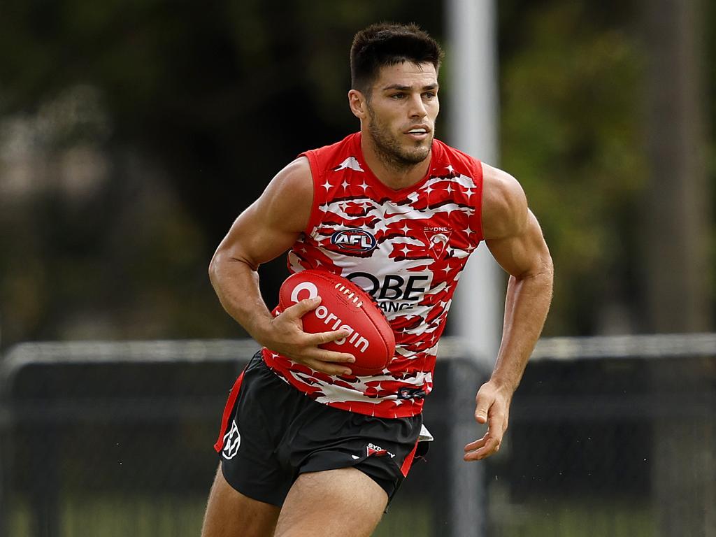 After a career-best year, Melican looks set to be the Swans’ No.1 key defender in 2025. Picture: Phil Hillyard