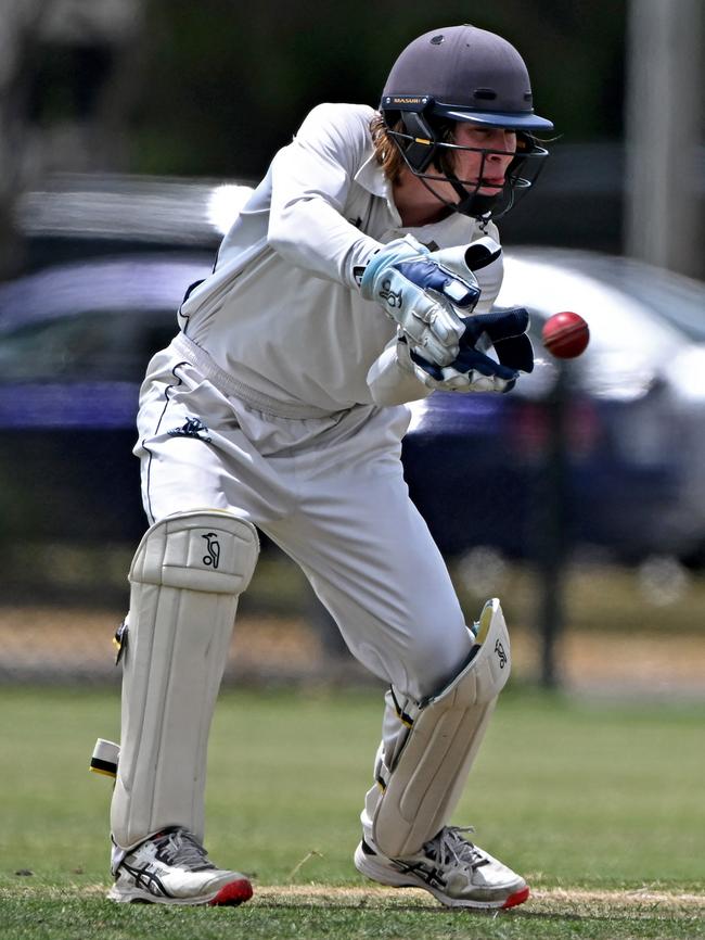 Jai Lemire keeping wicket for Carlton. Picture: Andy Brownbill