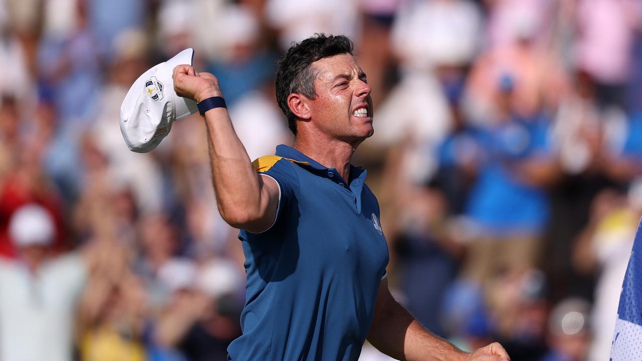 Rory McIlroy of Team Europe. Photo by Richard Heathcote/Getty Images