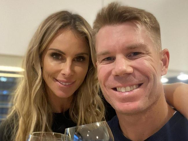 Warner has thrown her support behind husband David ahead of the upcoming Ashes series.