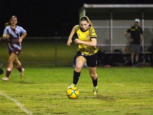 Edge Hill United womens v Redlynch Strikers womens at Endeavour Park. FQ Far North 2024. Photo: Gyan-Reece Rocha