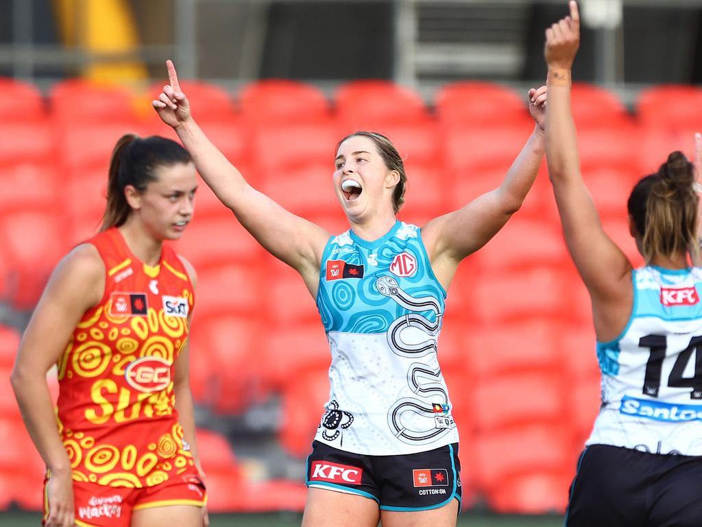 Port Adelaide is closing in on a finals berth. Picture: Chris Hyde/Getty Images