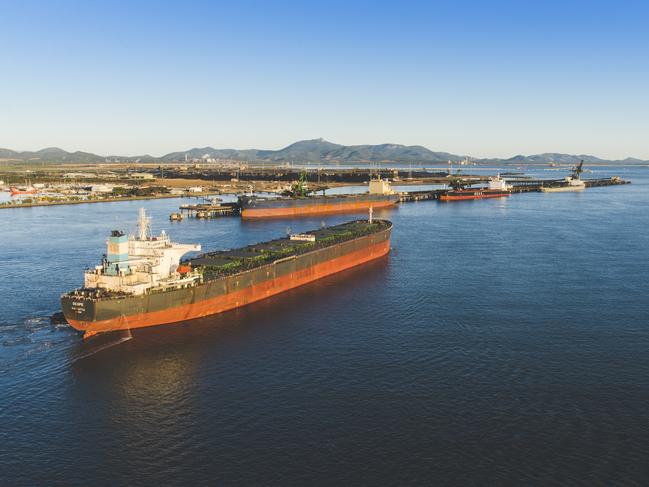 Gladstone Ports Corporation is working with Maritime Safety Queensland to upgrade the safety of the port by installing new beacons and widening the Clinton Channel. Picture: Chrissy Harris