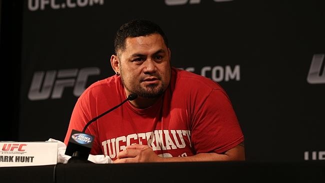 UFC Fighter Mark Hunt in Brisbane.