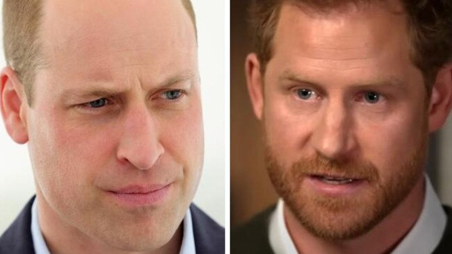 Prince William remains “frustrated” over his fraught relationship with his estranged brother. Picture: Supplied