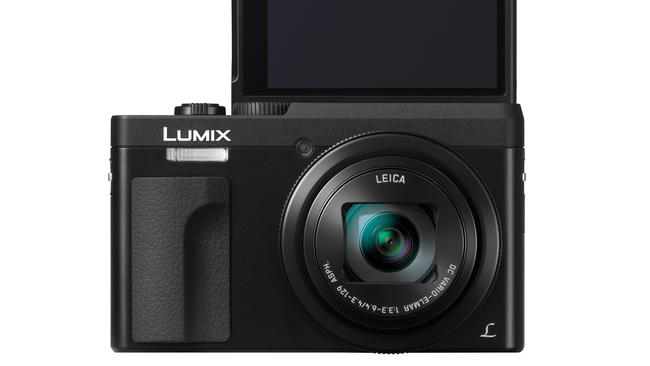 Panasonic's TZ90 compact camera features an extending zoom lens, moving screen, and 4K video capture.