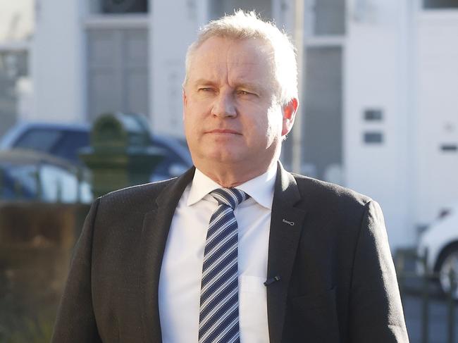 Mr Rockliff warned Mr Winter he would be to blame for an election Tasmania “could not afford”. Picture: Nikki Davis-Jones