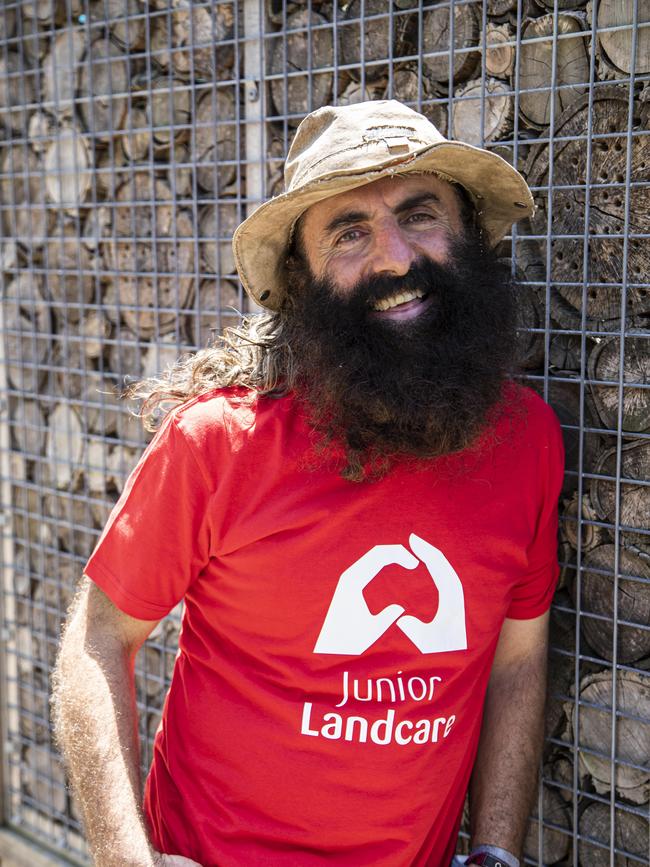 GARDENING GURU:  Costa Georgiadis announces winner of Junior Landcare's 'What's in Your Backyard?' competition.