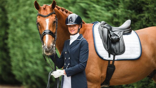 Challenge victor: Marcus Oldham Challenge winner Alicia Ryan and Bluefields Furstentanz. Picture: Katherine Jamison