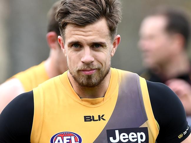 Richmond training at the Punt Road Oval. Brett Deledio. Picture: Jay Town