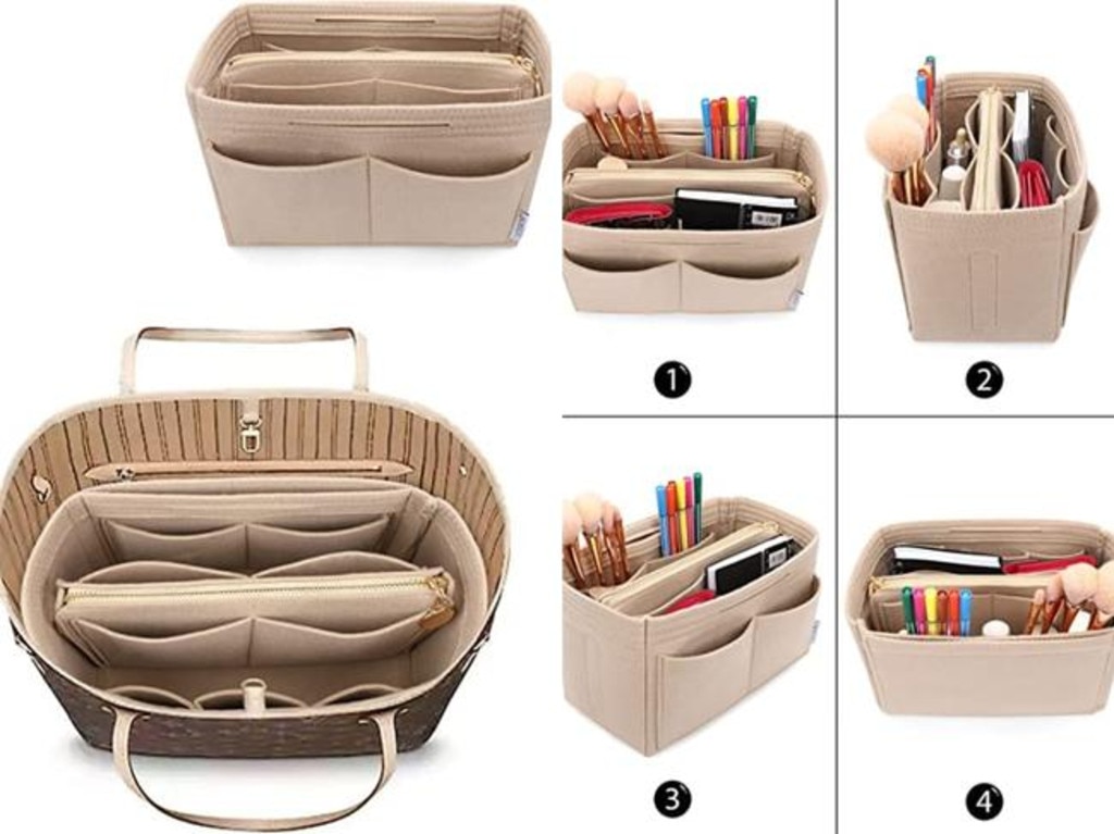 LEXSION Felt Purse Bag Organiser. Picture: Amazon Australia.