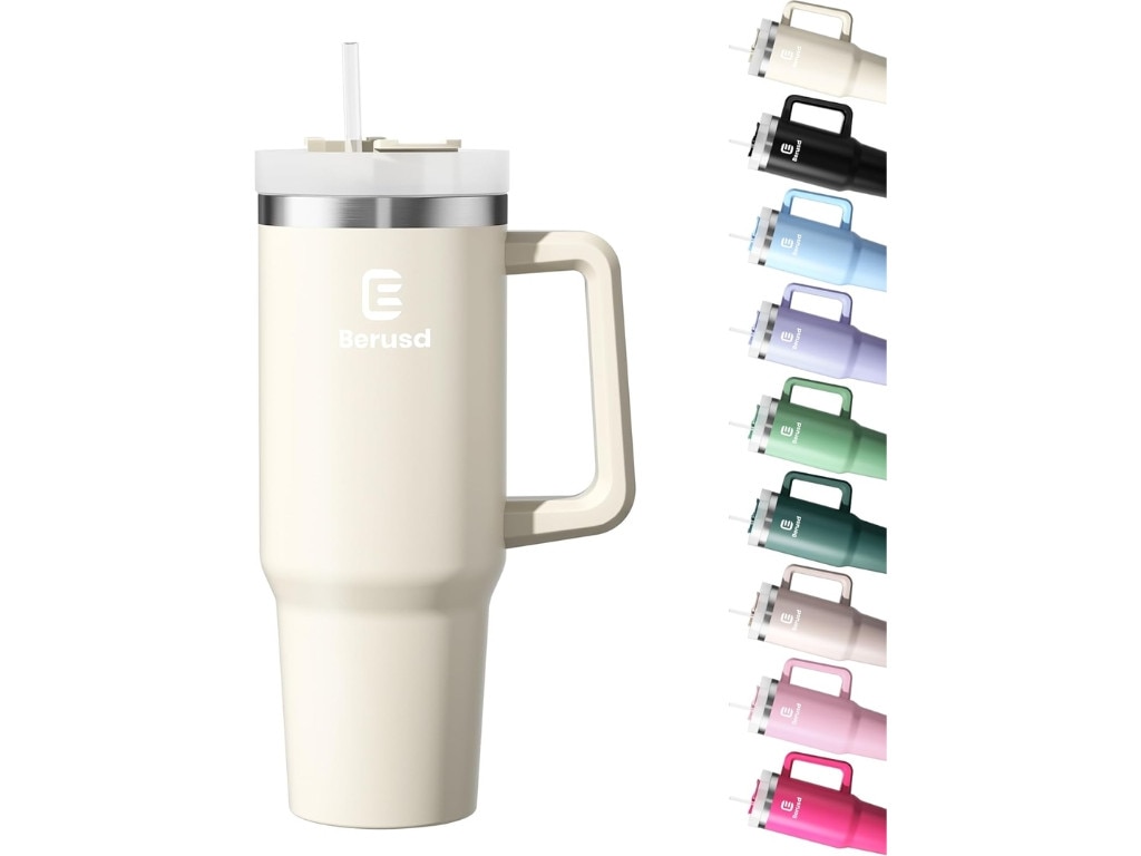 Berusd 40 oz Insulated Tumbler. Picture: Amazon Australia.