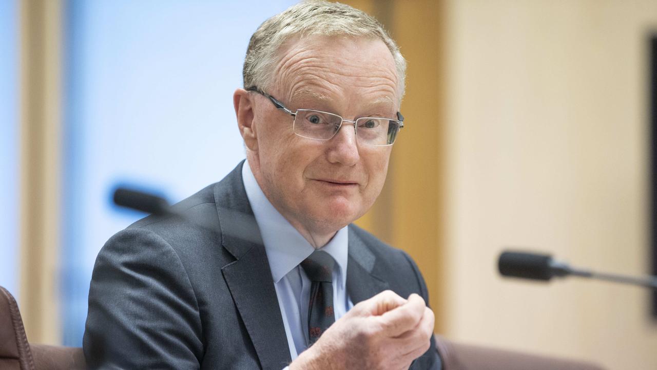 RBA governor Dr Philip Lowe. Picture: NCA NewsWire / Gary Ramage