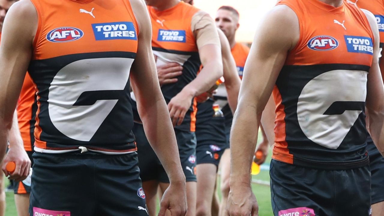 The Giants could be without several players to start 2025. (Photo by Jason McCawley/AFL Photos/via Getty Images)