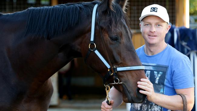 Trainer Cameron Crockett will add ear muffs to his Goldephin Tiara contender Jar Of Hearts (not pictured) on Sunday. Picture: Darren England