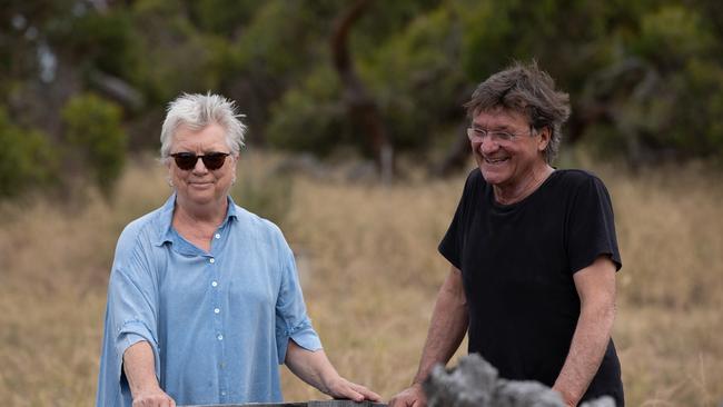 James Darling with artistic partner Lesley Forwood, from the pair’s website. Picture: Supplied