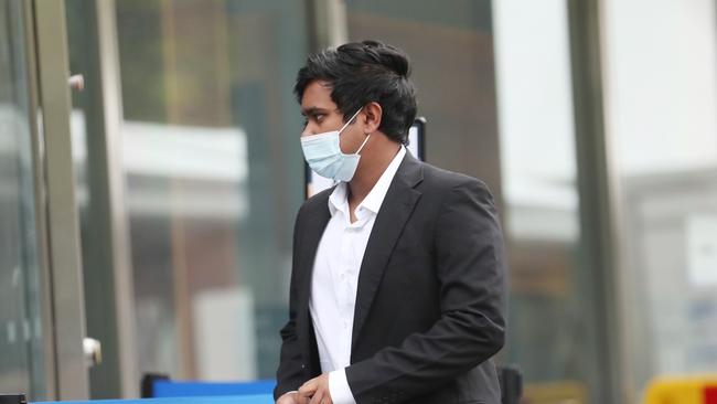Ranpati Amarasinghe was hit with 25 charges including transmitting child porn or abuse material. Picture: NCA NewsWire / David Crosling