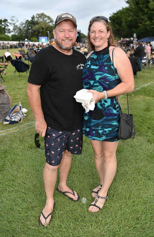 Clint Dennis and Holley Stoll at Sounds of Rock 2024 in Hervey Bay. Picture: Patrick Woods.