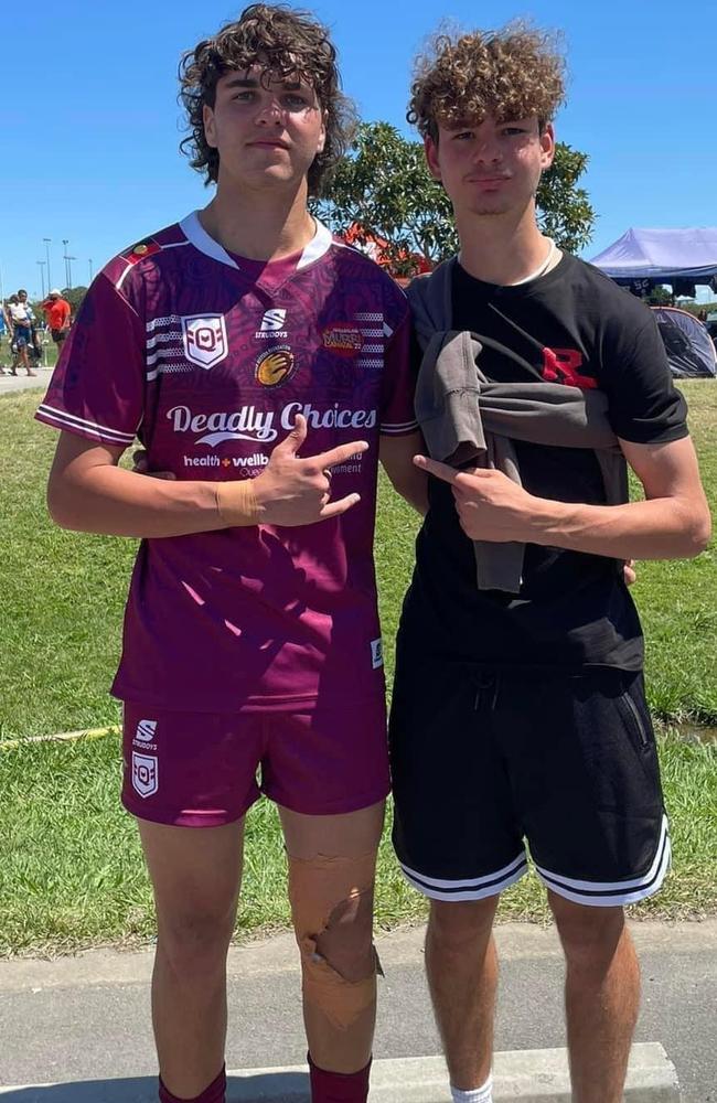 Redlands Rugby League junior Michael Hunnisett.