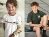 Boy bookends primary school with broken arm