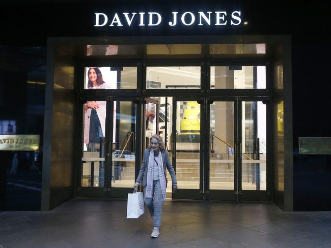 Outside David Jones' city department store. Leaked internal David Jones accounts show the upmarket department store has suffered a sales collapse in June with weekly sales from its flagship CBD stores to its suburban and regional stores showing double digit sales dives as 12 months of tightening interest rates and other cost of living pressures force the consumer to savagely cut back discretionary spending.